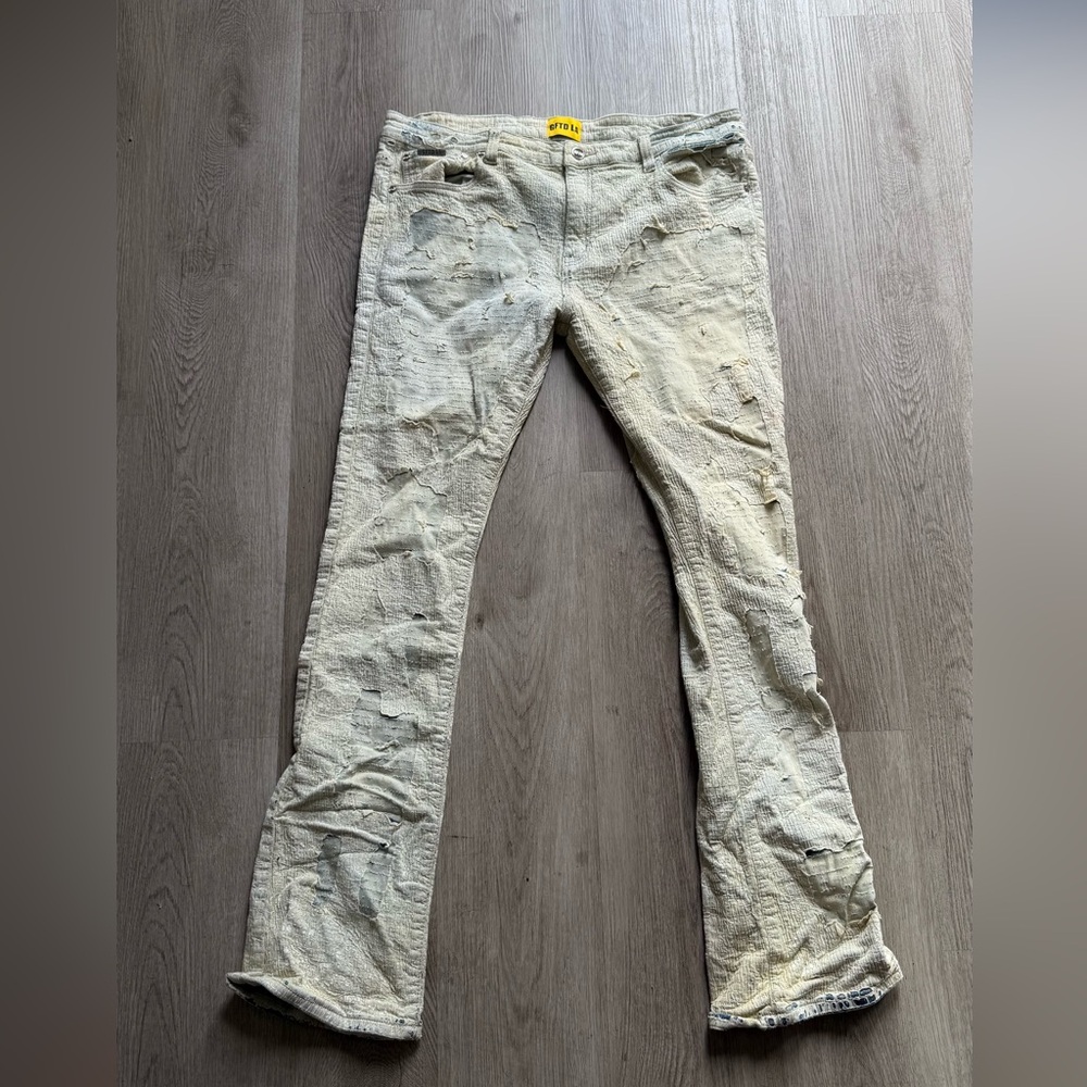Men's Slim Jeans in Cream